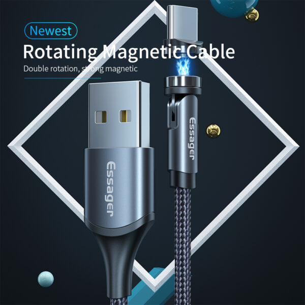 Ultra Fast Magnetic Charging Cable Type C